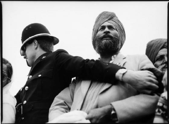 Tarik Chawdry, Sikh Funeral (Handsworth, Birmingham), 1984, Arts Council Collection, Southbank Centre, Copyright the artist, 2007
