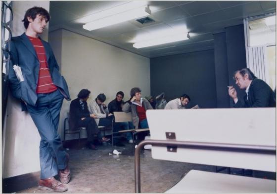 Paul Graham , Crouched Man, DHSS waiting room, 1984, Arts Council Collection, Southbank Centre, Copyright the artist, 2007