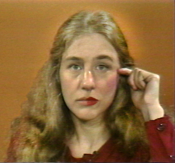Martha Rosler Reads Vogue, "With Paper Tiger Television", video, 1982