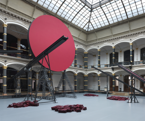 Anish Kapoor, „Symphony for a Beloved Sun”, 2013, Mixed media, dimensions variable. Installation view: Martin-Gropius-Bau, 2013.