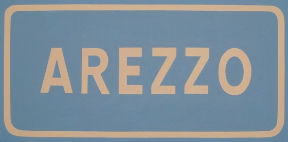 Igor Przybylski, „Arezzo”, akryl na płótnie, 50 x 100 cm, 2012; dzięki uprzejmości artysty