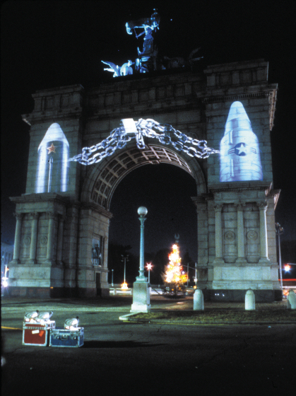 "Łuk Pamięci Żołnierzy i Marynarzy", Grand Army Plaza, Brooklyn, Nowy Jork, 1984/1985