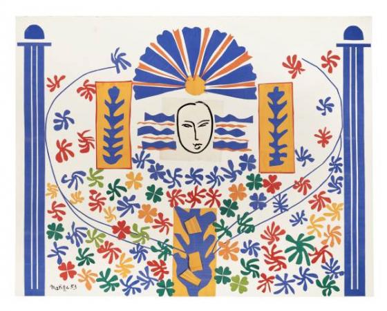 Henri Matisse, Apollon, 1953, © Succession H Matisse/BUS 2011