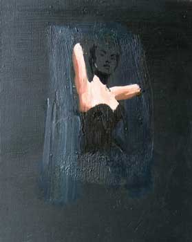 Magda Jurek, Bez tytułu, płótno, olej, 41 x 33 cm, 2006; fot. BWA Wrocław - Galeria Awangarda