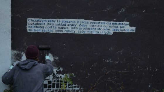 Iwona Zając, "Pożegnanie", film, 5'12", 2014, kadr z filmu