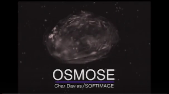 Char Davies, "Osmose" (1995) na YouTube