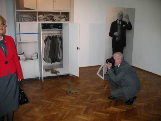 Nowe wystawy w odnowionym starym gmachu. Muzeum Sztuki, Łódź 26.02.2009.