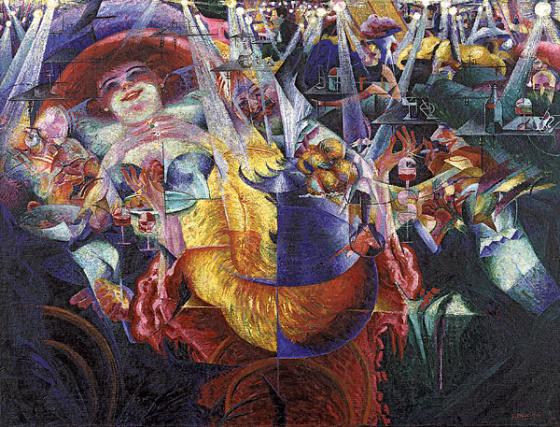 U. BOCCIONI, ŚMIECH (1910), MOMA