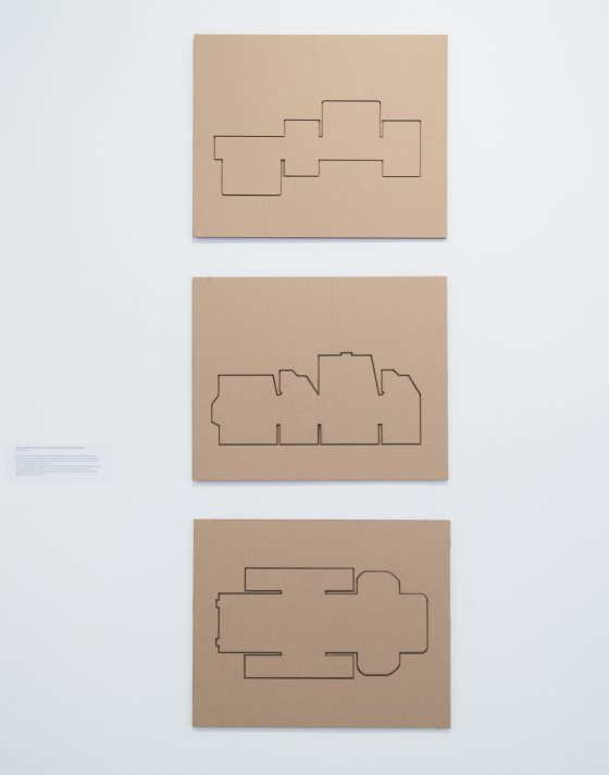 Szymon Kobylarz, Kompozycja 1, Kompozycja 2, Kompozycja 3, 2013, instalacja