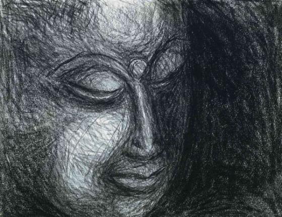 JACK KEROUAC, "Face of the Buddha", 1958?