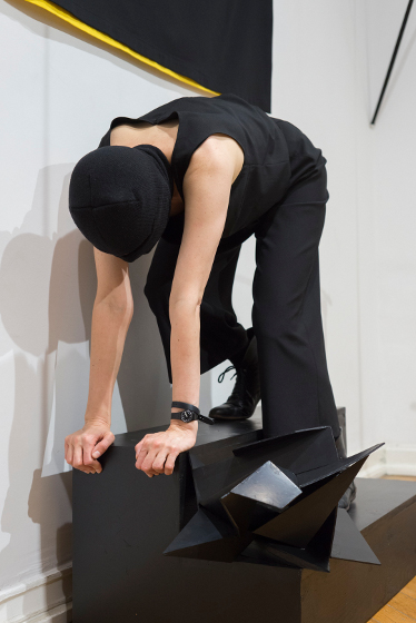 Justyna Scheuring, "Zwycięstwo nad Słońcem", 2015, performans, instalacja. Fot. Tytus Szabelski