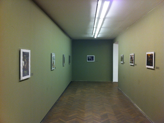 Jiri Skala, "Dwie rodziny przedmiotów", 2007, fotografia, 40 x 50 cm. Widok wystawy.