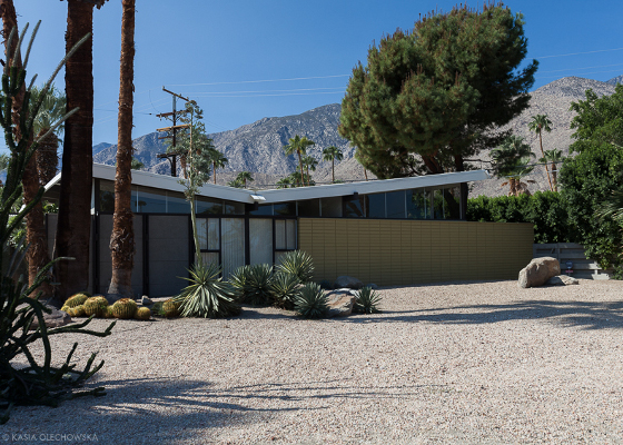 Twin Palms Estates, Palm Springs, Kalifornia, 1957-1958, Alexander Construction Company. Architect: William Krisel.