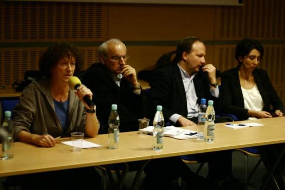 Masza Potocka, Tomasz Gryglewicz, Andrzej Szcerski, Joanna Mytkowska, fot. Wojciech Orlik