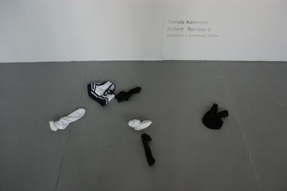 TOMEK KAWSZYN, „ENFANT TERRIBLE 6”, DZIANINA, 2004