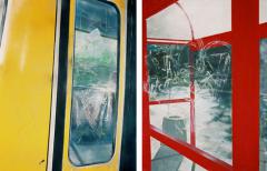 Ivo Nikić, "Drzwi autobusu", "Przystanek autobusowy", &copy;Program Gallery