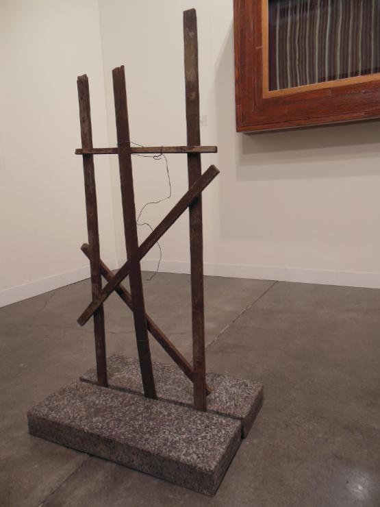 M. Bałka, "113 x 60 x 42" (2002), White Cube