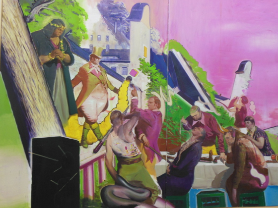 Neo Rauch, "Vorfuhrung" (2006), Rubell Family Collection