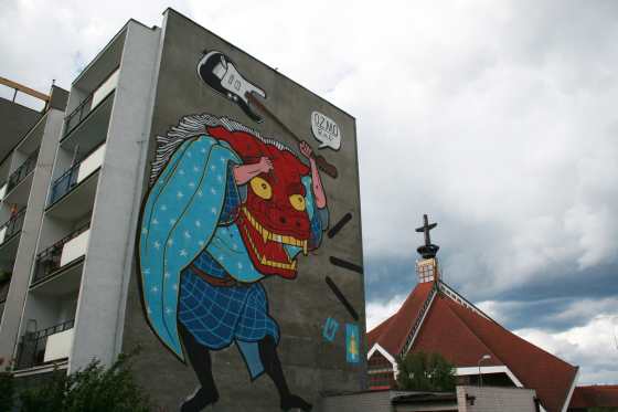 Gdański street art i Festiwal Monumental