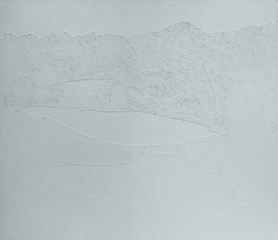Tatry I, 2009, akryl na płótnie, dzięki uprzejmości artystki i Galerii Raster