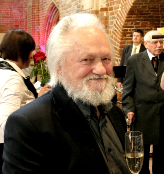 Gerard Kwiatkowski w czasie uroczystości nadania honorowego obywatelstwa Elbląga w 2011 roku, fot: Piotr Grdeń