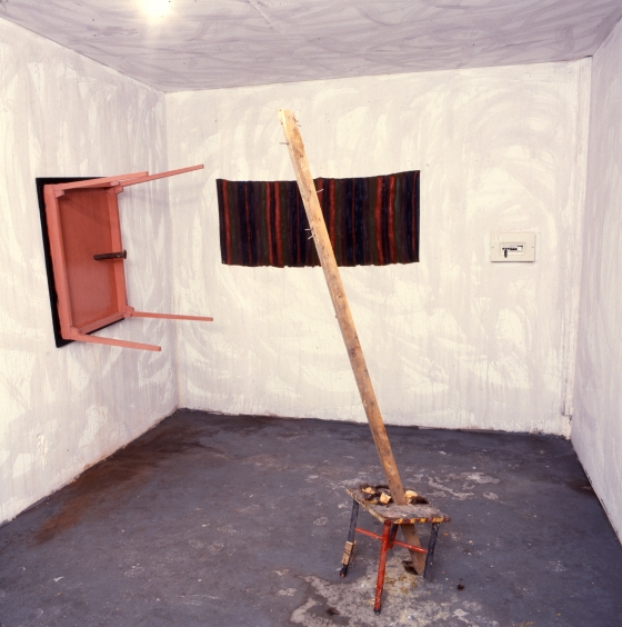 Andrij Sahajdowski, installation 1993
