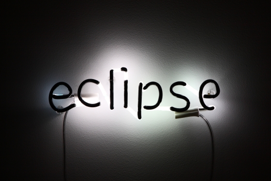 Cerith Wyn Evans, "Eclipse", 2005, neon