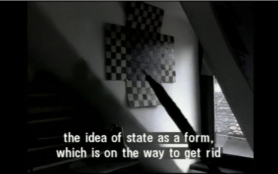 kadr z: Marina Gržinić, „Transcentrala&quot;, 1993, wideo