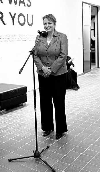 Wiceminister Małgorzata Omilanowska podczas otwarcia wystawy, fot. A. Taraska-Pietrzak