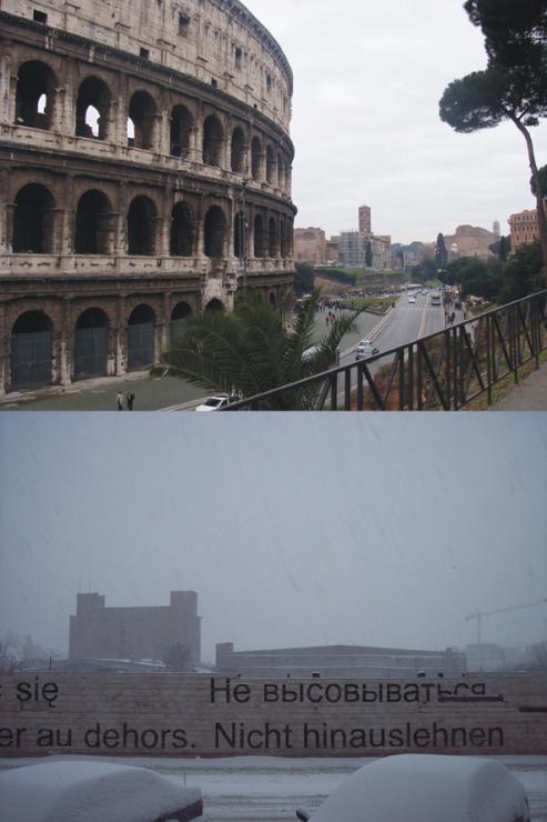 Ruiny Colosseum w Rzymie, 2012, Galeria Spichrz7 i Spiż7 w Gdańsku, 2012