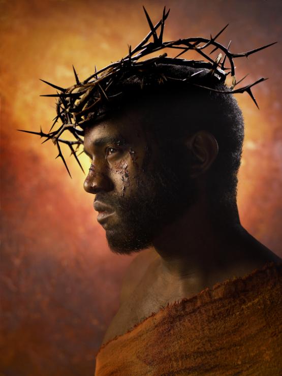 David LaChappelle, "Kanye West: Passion of the Christ", 2006. © David LaChapelle