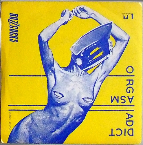 Linder, okładka płyty Orgasm Addict zespołu Buzzcocks, 1976