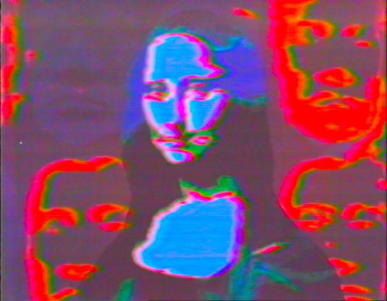 Toshio Matsumoto, „Mona Lisa”, 1973, Coul., son, 3 min, Coll Mnam/Cci, Centre Pompidou