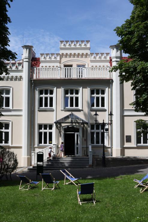 Pałacyk Strzelecki latem, fot. archiwum BWA w Tarnowie