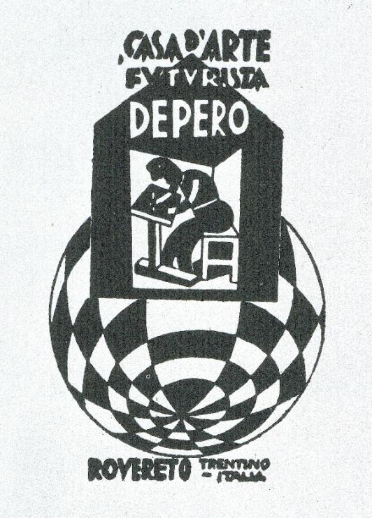 F. DEPERO – PLAKAT CASA D’ARTE FUTURISTA (1921)