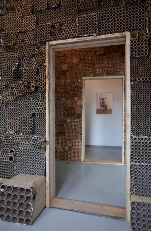 Patrycja Orzechowska, „Ściana”, instalacja, 2013-2014