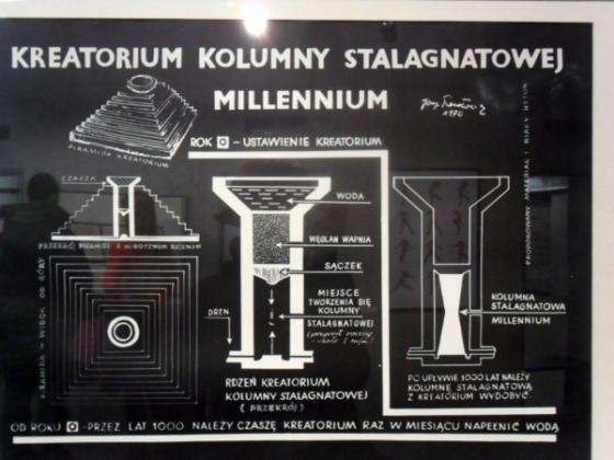 Jerzy Rosołowicz, Kreatorium kolumny stalagnatowej millenium, 1970