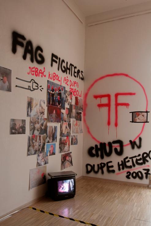 Karol Radziszewski, „Fag Fighters”, od 2007 do dziś, dzięki uprzejmości artysty