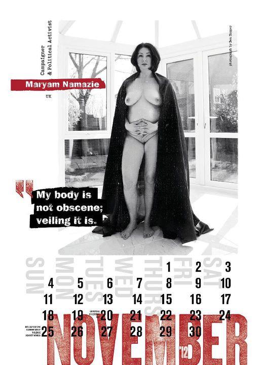 Nude Revolutionary Calendar