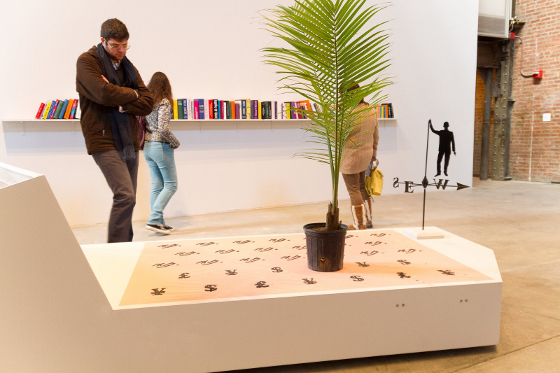 Agnieszka Kurant: "Exformation", SculptureCenter, 2013. Fot. Contemporary Lynx